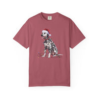 Load image into Gallery viewer, Dalmatian Christmas Lights Shirt, Festive Holiday Tee for Spotty Dog Lovers
