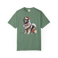 Load image into Gallery viewer, Christmas Keeshond Shirt, Christmas Lights Dog Shirt, Christmas Dog, Keeshond Mom Shirt, Gift for Dog Lover, Keeshond
