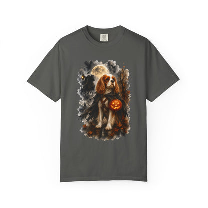 Blenheim Cavalier Headless Horseman Inspired Halloween Comfort Colors Shirt