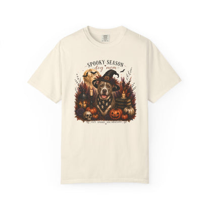 Pit Bull Spooky Season Dog Mom Halloween Shirt