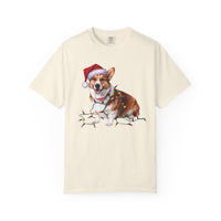 Load image into Gallery viewer, Christmas Cardigan Welsh Corgi Shirt, Christmas Lights Dog Tee, Christmas Dog, Corgi Mom Tee, Gift for Dog Lover, Corgi Tee
