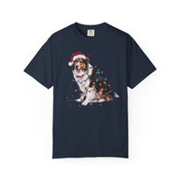 Load image into Gallery viewer, Christmas Collie Shirt, Christmas Lights Dog Shirt, Christmas Dog, Collie Mom Shirt, Gift for Dog Lover, Collie
