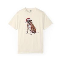 Load image into Gallery viewer, Christmas Boxer Shirt, Christmas Lights Dog Tee, Christmas Dog Tee, Boxer Mom Tshirt, Gift for Dog Lover, Boxer
