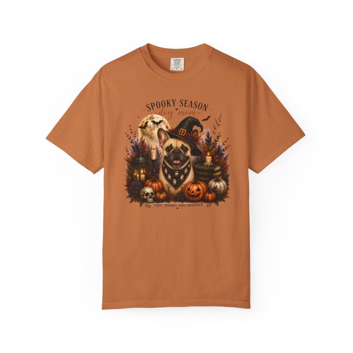 French Bulldog Spooky Season Dog Mom Halloween Shirt