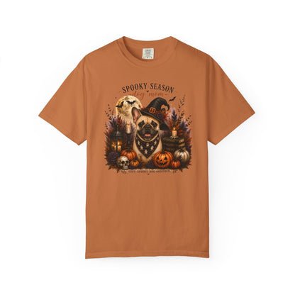 French Bulldog Spooky Season Dog Mom Halloween Shirt