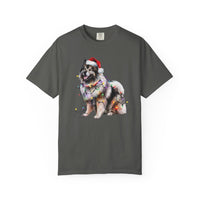 Load image into Gallery viewer, Christmas Keeshond Shirt, Christmas Lights Dog Shirt, Christmas Dog, Keeshond Mom Shirt, Gift for Dog Lover, Keeshond
