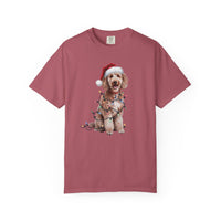 Load image into Gallery viewer, Christmas Poodle Shirt, Christmas Lights Dog Tee, Christmas Dog Tee, Poodle Mom Tshirt, Gift for Dog Lover, Poodle
