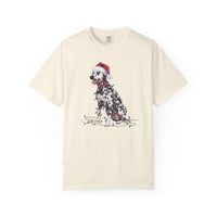 Load image into Gallery viewer, Dalmatian Christmas Lights Shirt, Festive Holiday Tee for Spotty Dog Lovers
