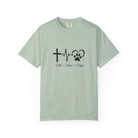 Load image into Gallery viewer, Faith Hope Dogs Comfort Colors Shirt
