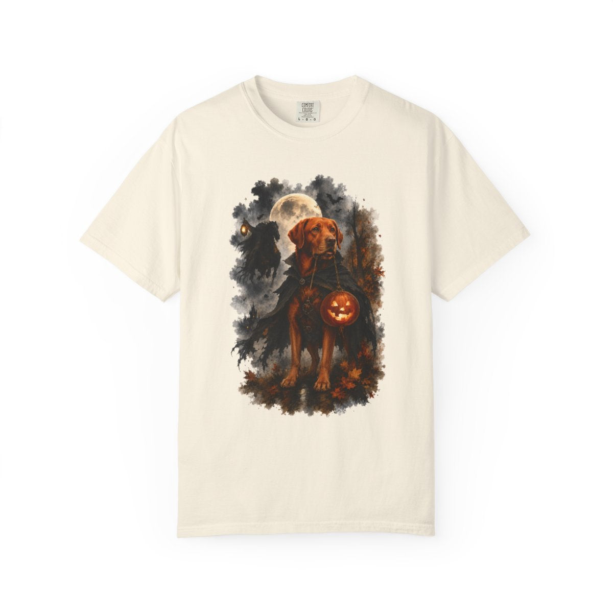 Fox Red Lab Headless Horseman Inspired Halloween Comfort Colors Shirt