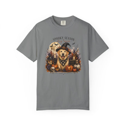 Yellow Lab Spooky Season Dog Mom Halloween Shirt