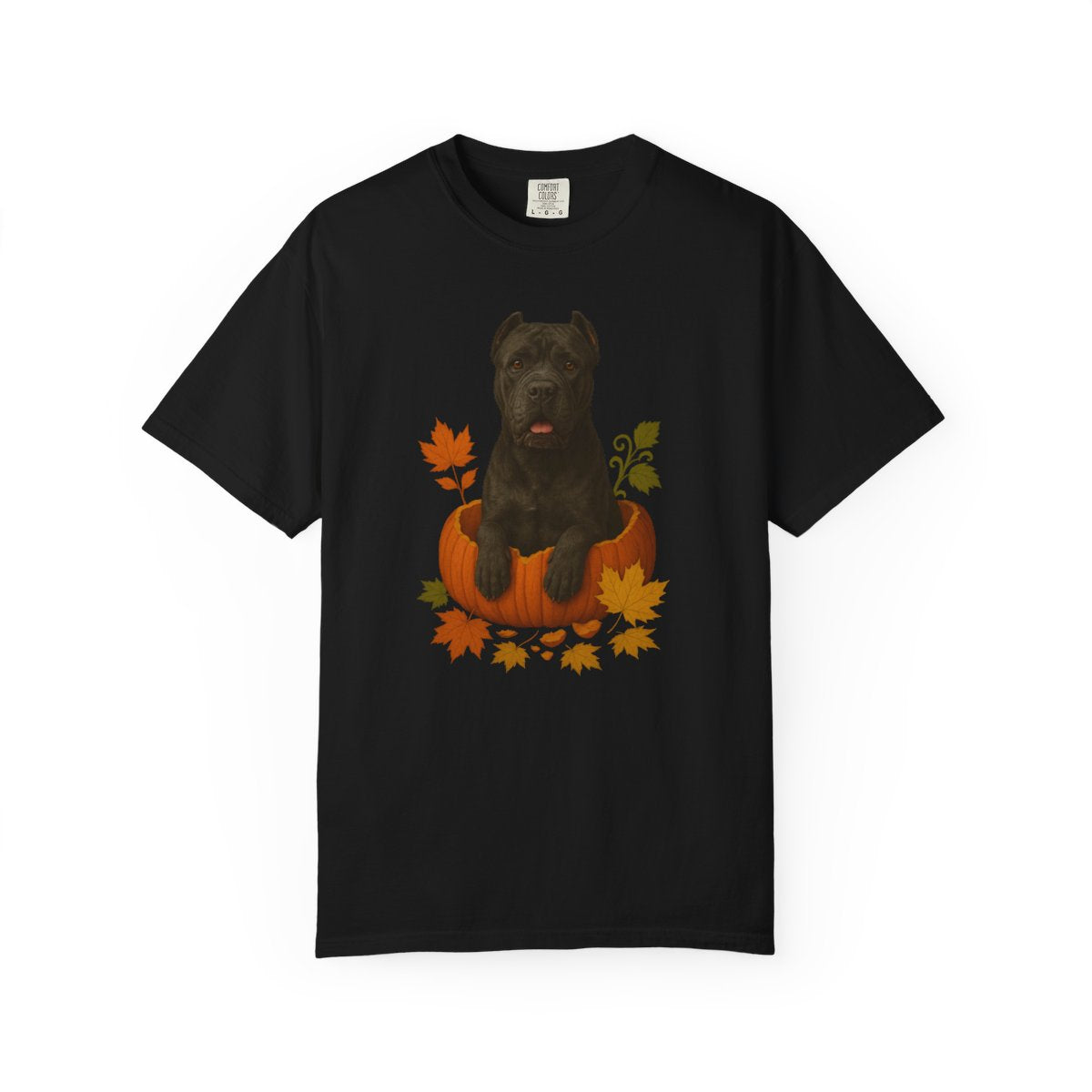 Cane Corso Pumpkin Fall T-Shirt, Cute Autumn Dog Lover Tee & Thanksgiving Gift