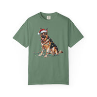 Load image into Gallery viewer, Christmas German Shepherd Shirt, Christmas Lights Dog Tee, Christmas Dog, Shepherd Mom Tee, Gift for Dog Lover, Shepherd Tee
