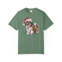 Load image into Gallery viewer, Christmas Shih Tzu Shirt, Christmas Lights Dog Tee, Christmas Dog Tee, Shih Tzu Mom Tshirt, Gift For Dog Lover, Shih Tzu
