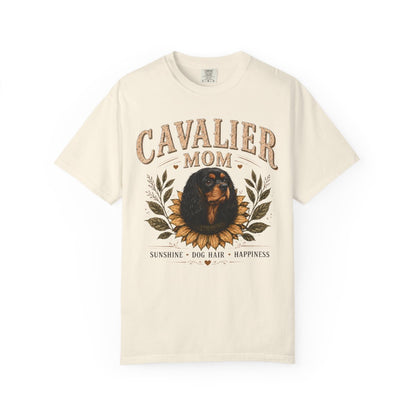 Black and Tan Cavalier Mom Shirt, Cavalier King Charles Spaniel Tee, Dog Lover Gift