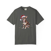 Load image into Gallery viewer, Christmas Chihuahua Shirt, Christmas Lights Dog Tee, Christmas Dog Tee, Chihuahua Mom Tshirt, Gift for Dog Lover, Chihuahua
