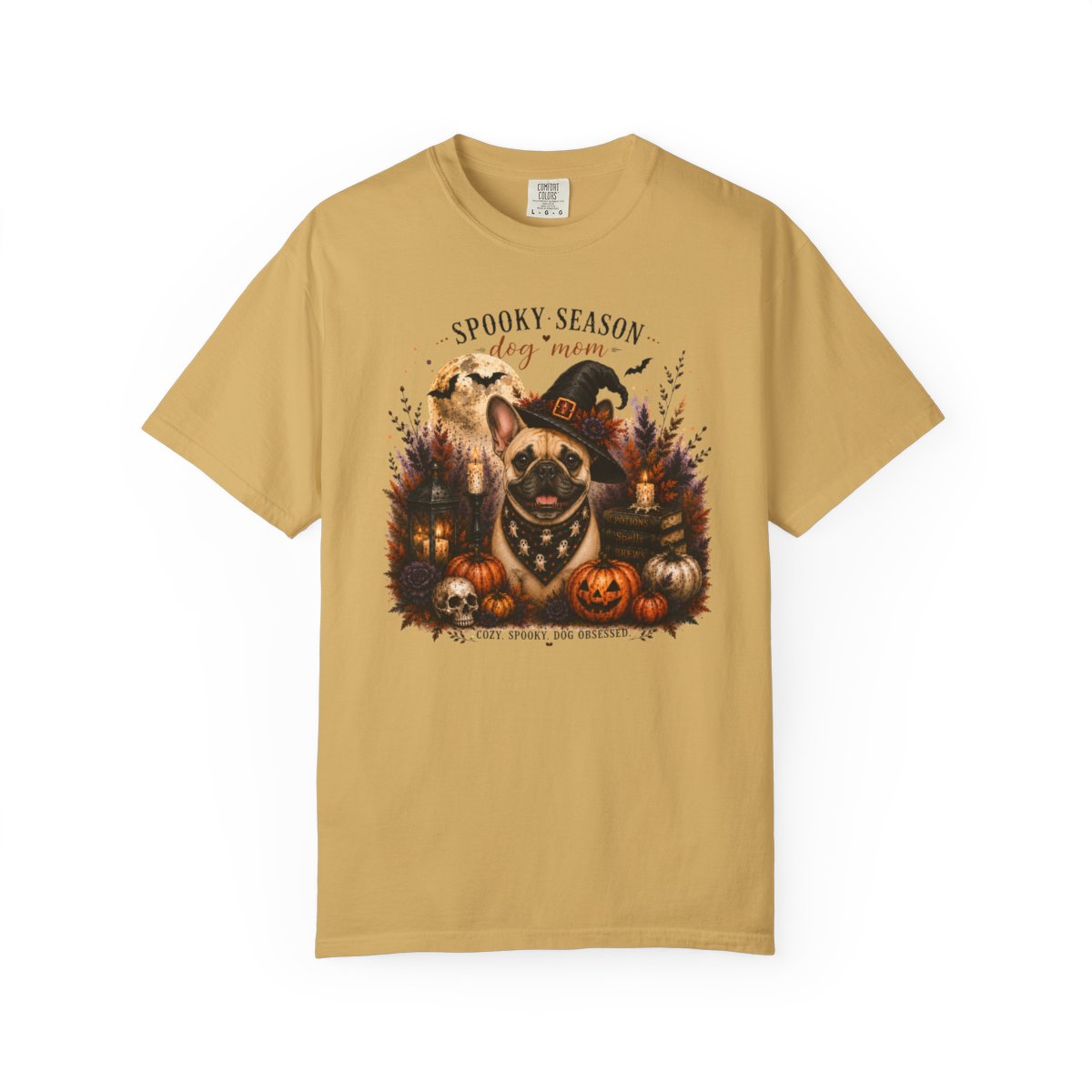 French Bulldog Spooky Season Dog Mom Halloween Shirt