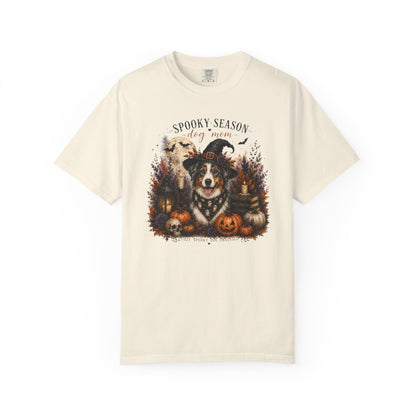Australian Shepherd Spooky Season Dog Mom Halloween Shirt