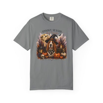 Basset Hound Spooky Season Dog Mom Halloween Shirt