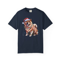 Load image into Gallery viewer, Christmas Chow Chow Shirt, Christmas Lights Dog Tee, Christmas Dog Tee, Chow Chow Mom Tshirt, Gift for Dog Lover, Chow Chow
