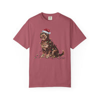 Load image into Gallery viewer, Portuguese Water Dog Christmas Lights Shirt, Festive Holiday Tee for Dog Lovers
