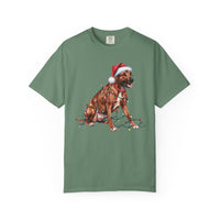 Load image into Gallery viewer, Rhodesian Ridgeback Christmas Lights Shirt, Festive Holiday Tee for Ridgeback Fans
