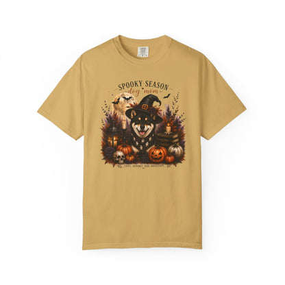 Black Shiba Inu Spooky Season Dog Mom Halloween Shirt