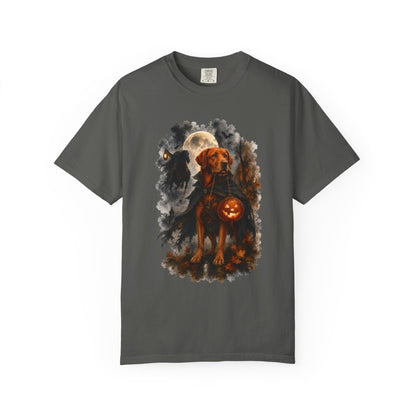 Fox Red Lab Headless Horseman Inspired Halloween Comfort Colors Shirt