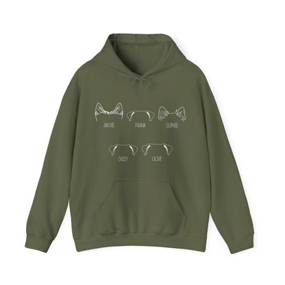 Personalized Dog Ear Hoodie