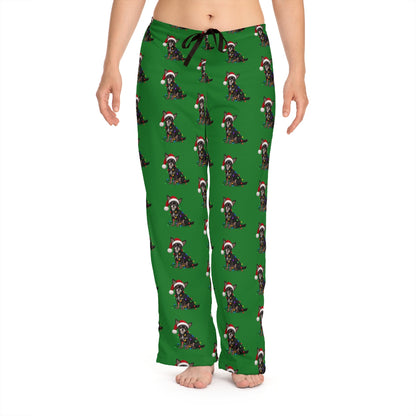 Black Chihuahua Christmas Pajama Pants