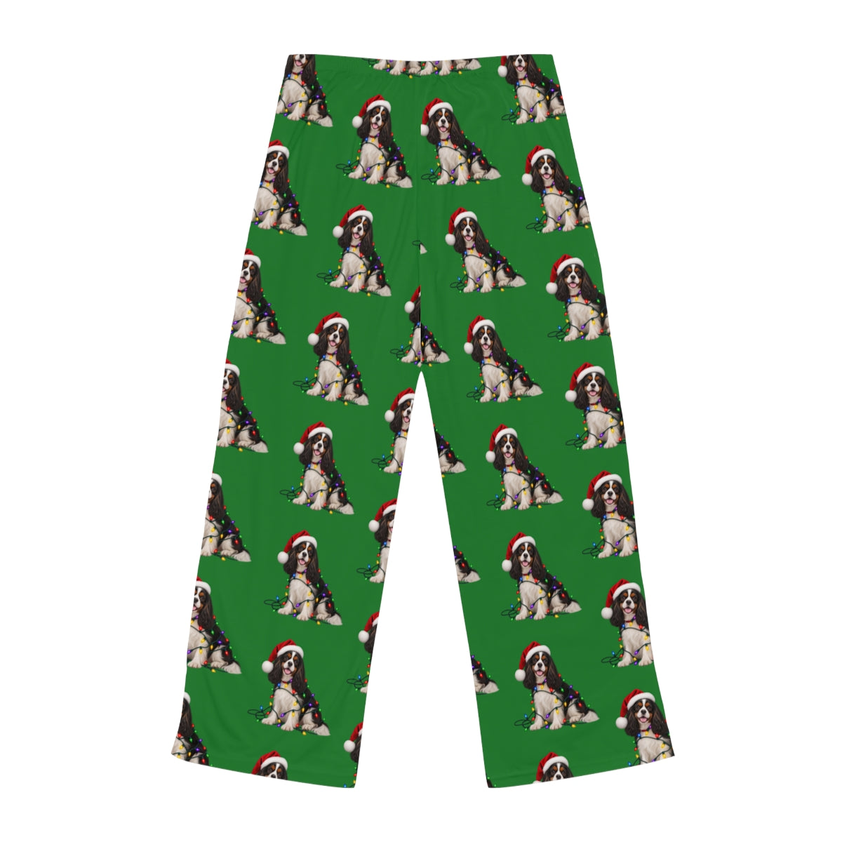 Tricolor Cavalier Christmas Pajama Pants