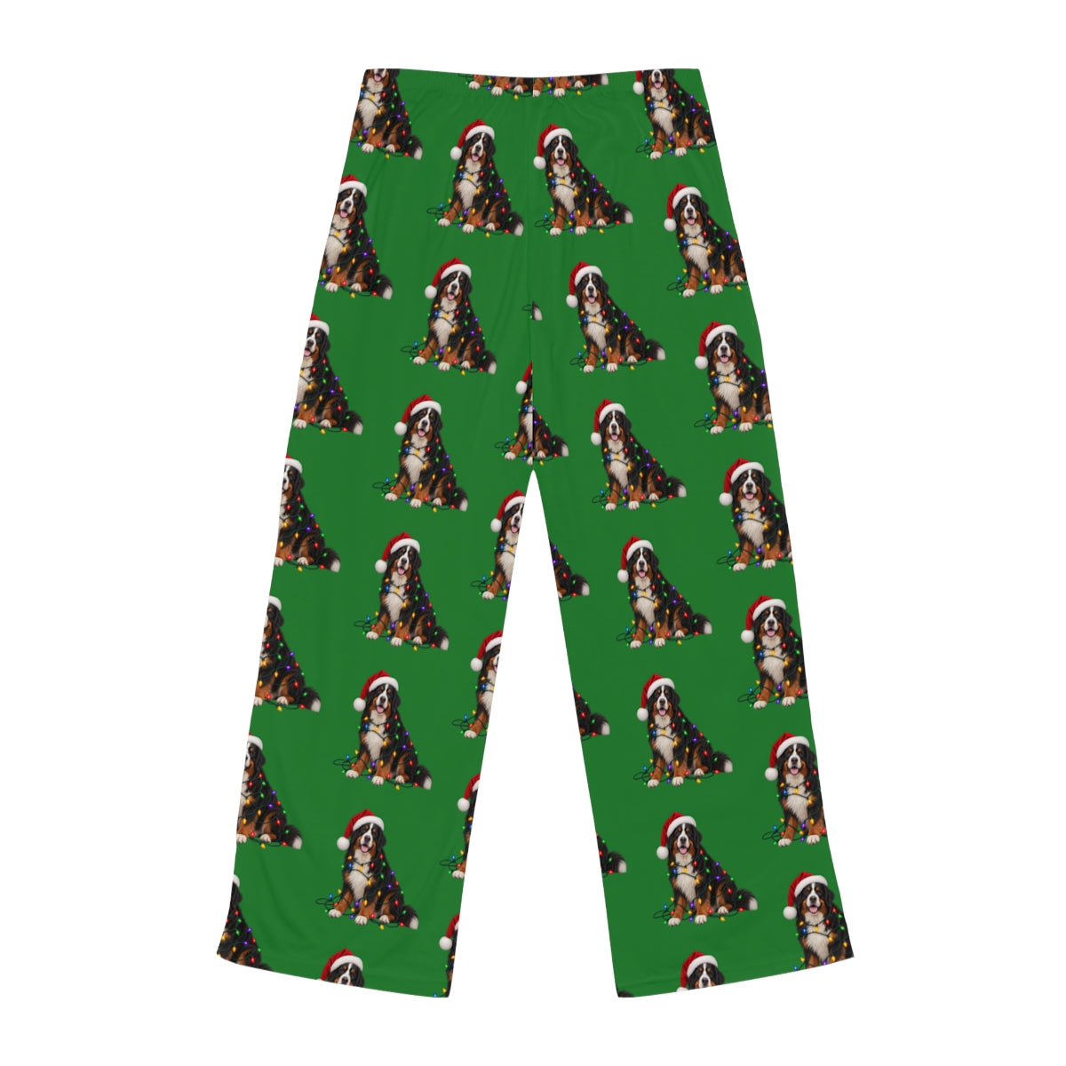 Bernese Mountain Dog Christmas Pajama Pants