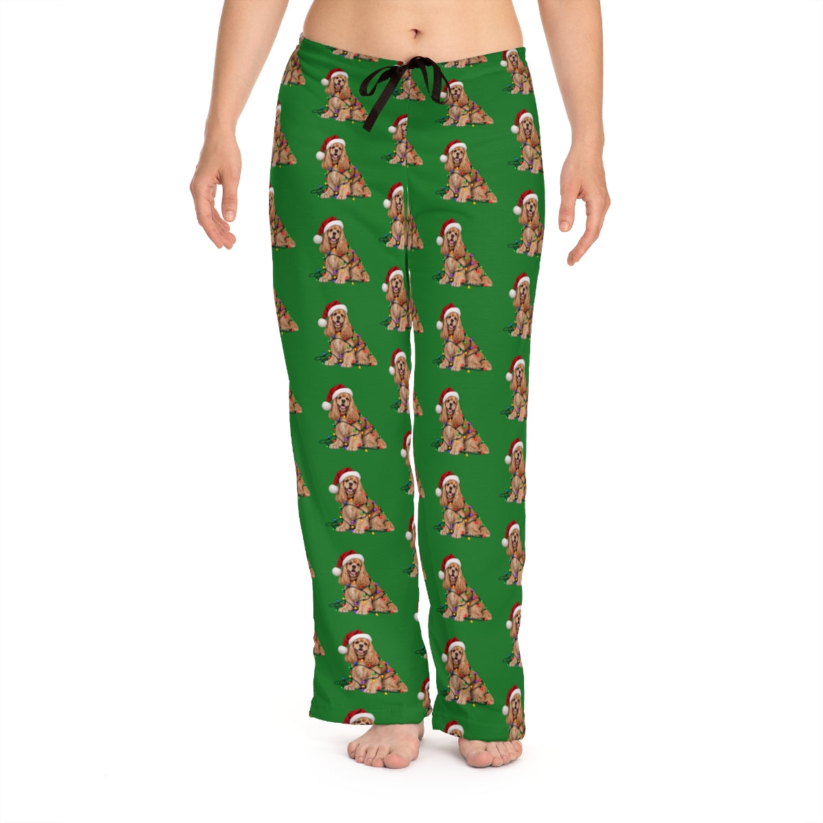 Cocker Spaniel Christmas Pajama Pants