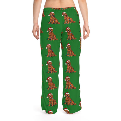 Fox Red Labrador Christmas Pajama Pants