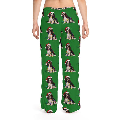 Tricolor Cavalier Christmas Pajama Pants