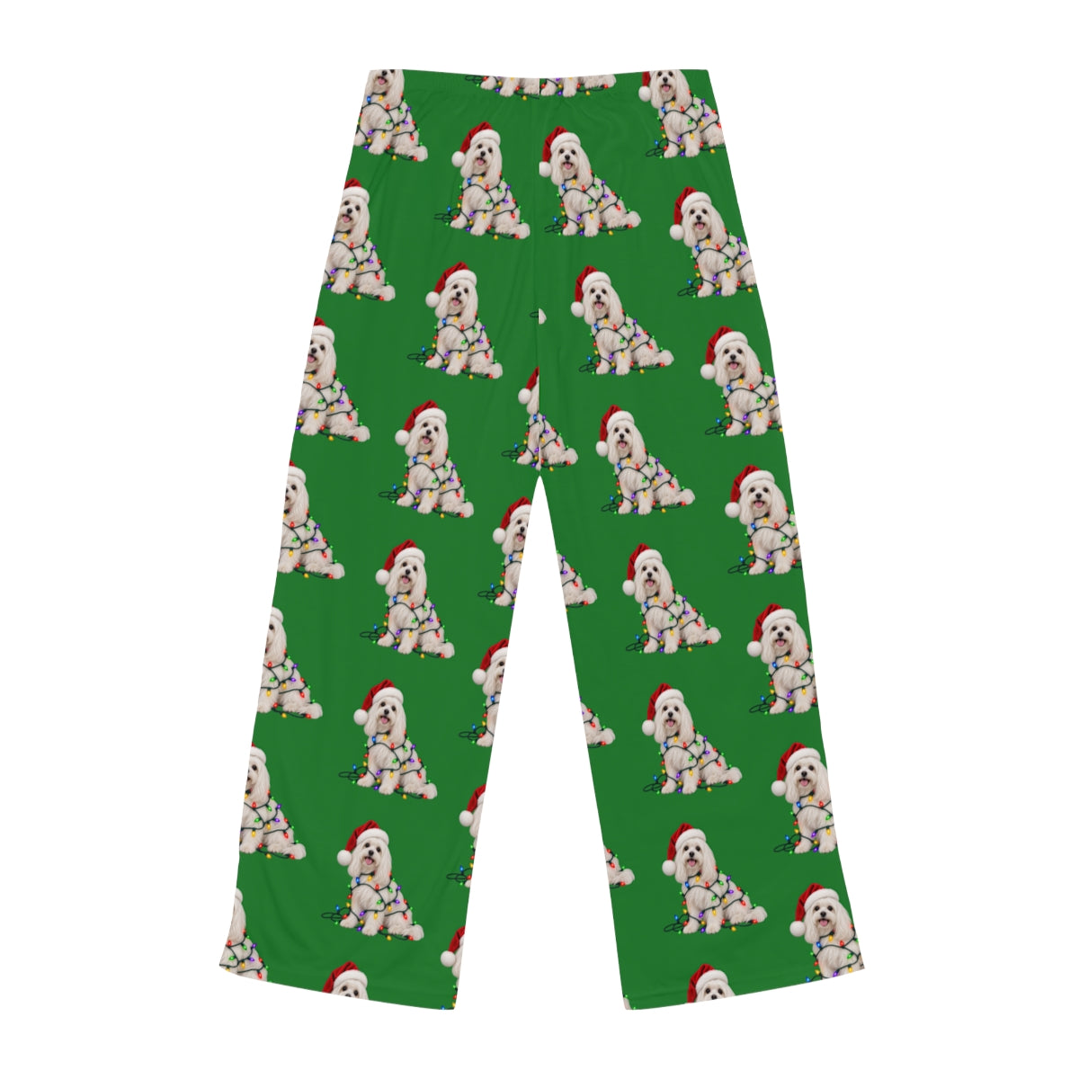Maltese Christmas Pajama Pants