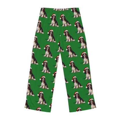 Tricolor Cavalier Christmas Pajama Pants
