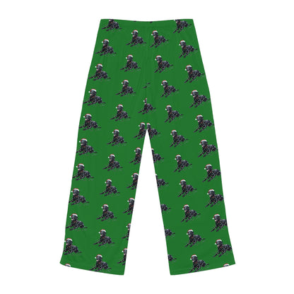 Black Labrador Christmas Pajama Pants, Festive Dog Lover Lounge Pants