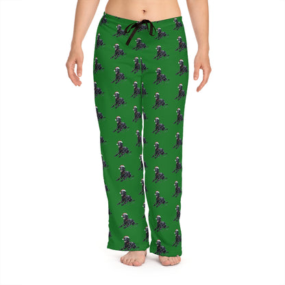 Black Labrador Christmas Pajama Pants, Festive Dog Lover Lounge Pants
