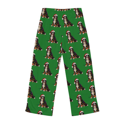 Bernese Mountain Dog Christmas Pajama Pants