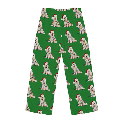 Maltese Christmas Pajama Pants
