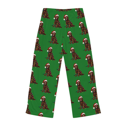 Chocolate Lab Christmas Pajama Pants