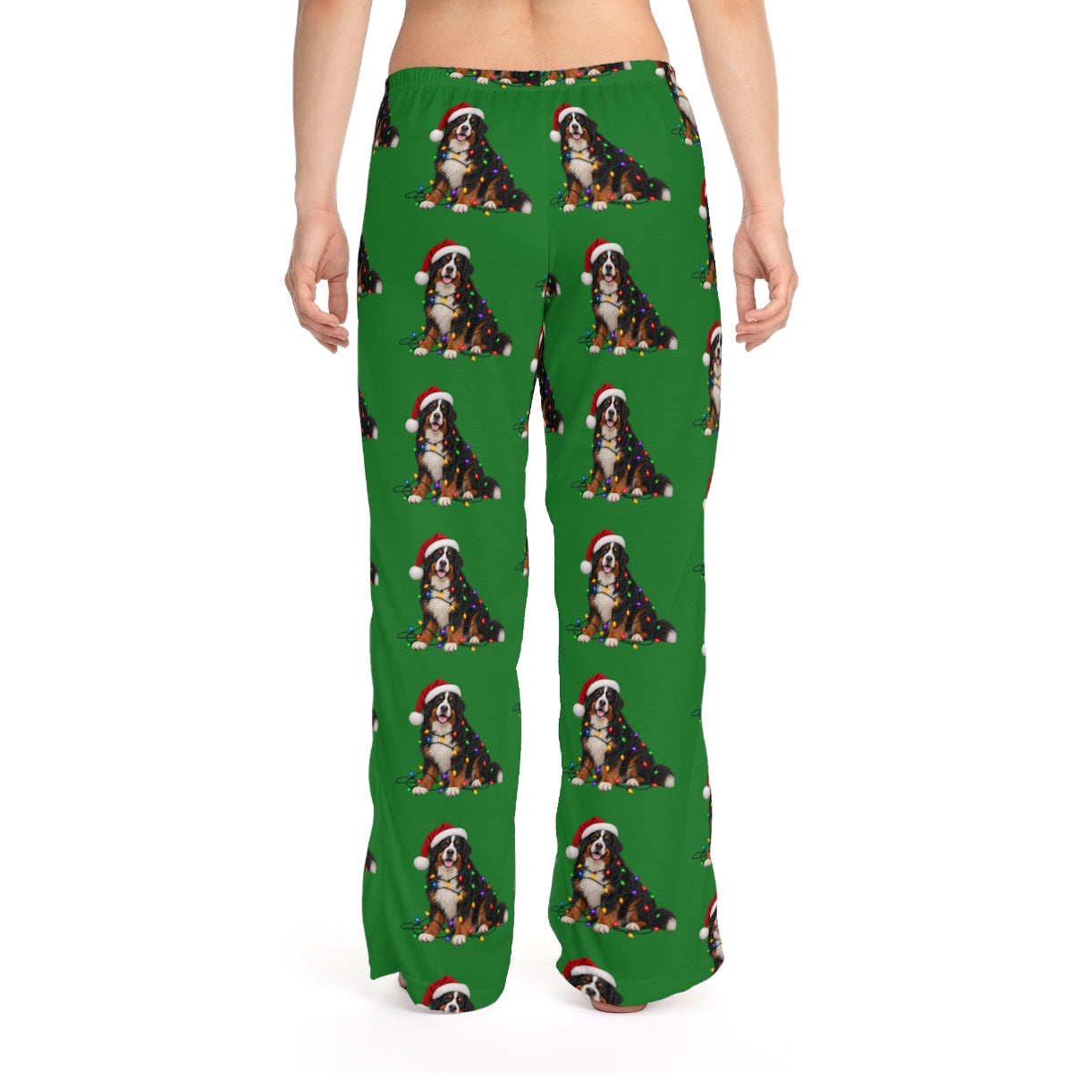 Bernese Mountain Dog Christmas Pajama Pants