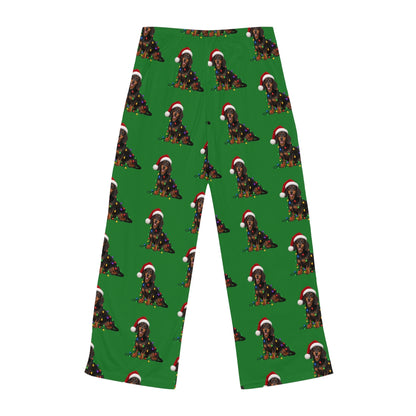 Black and Tan Dachshund Christmas Pajama Pants