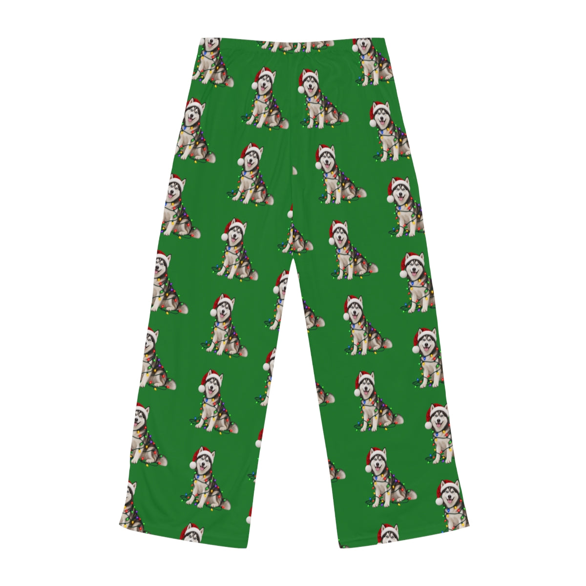 Siberian Husky Christmas Pajama Pants