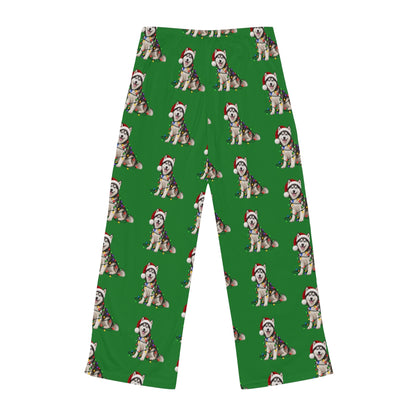 Siberian Husky Christmas Pajama Pants