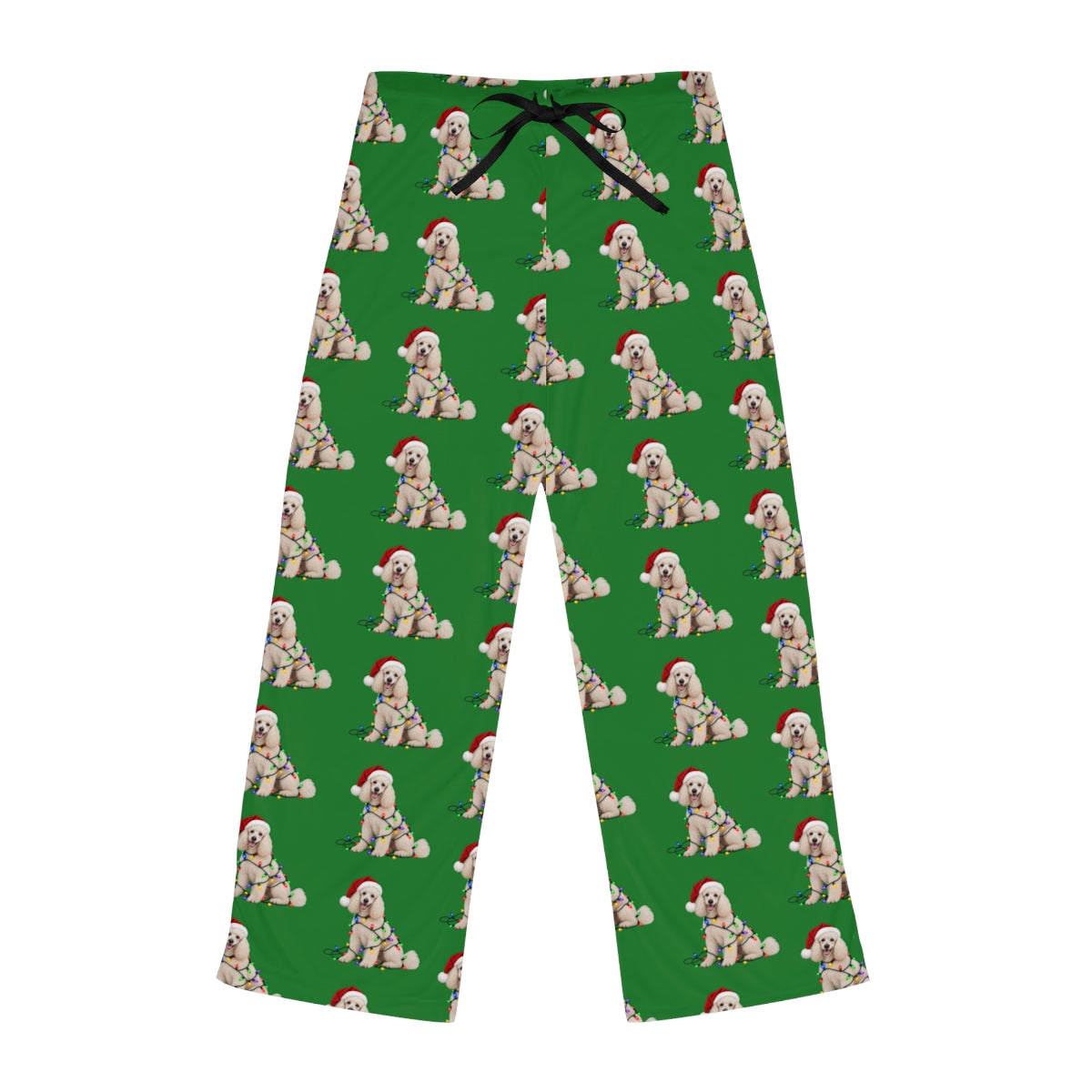 Poodle Christmas Pajama Pants