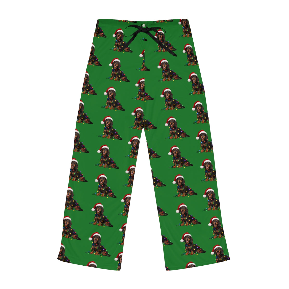 Black and Tan Dachshund Christmas Pajama Pants