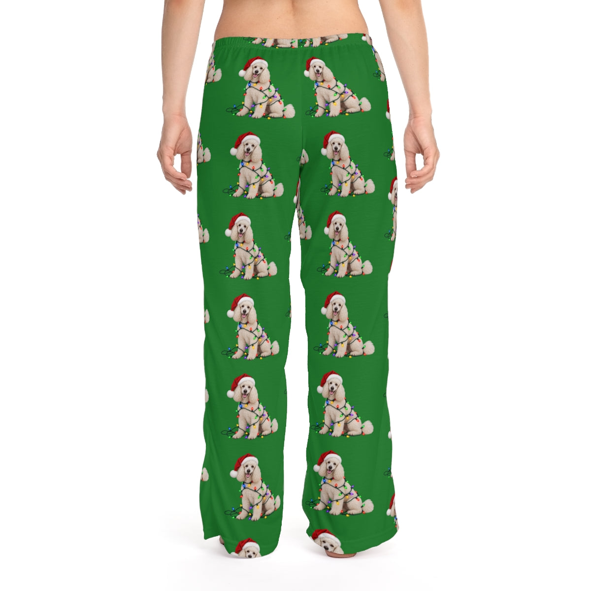Poodle Christmas Pajama Pants