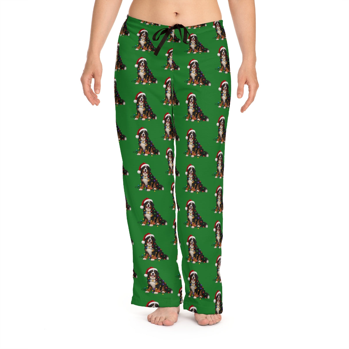 Bernese Mountain Dog Christmas Pajama Pants